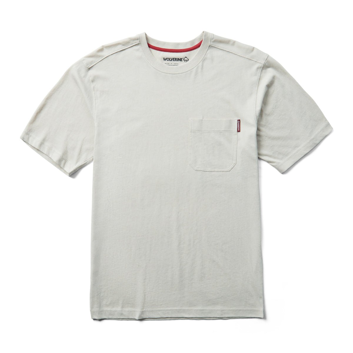 Wolverine Men&#39;s Classic Pocket Short Sleeve T-Shirt - Work World - Workwear, Work Boots, Safety Gear