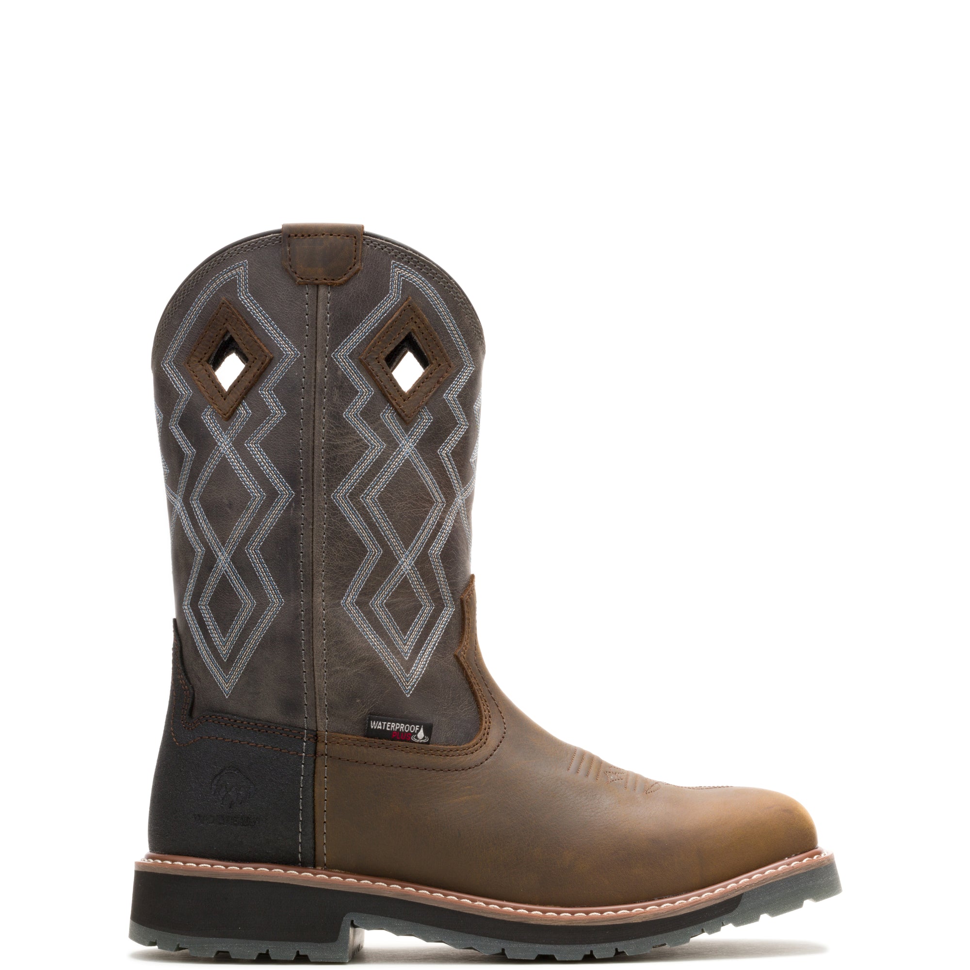 Wolverine Men's Rancher Pro 10" Waterproof Western Boot - Work World - Workwear, Work Boots, Safety Gear