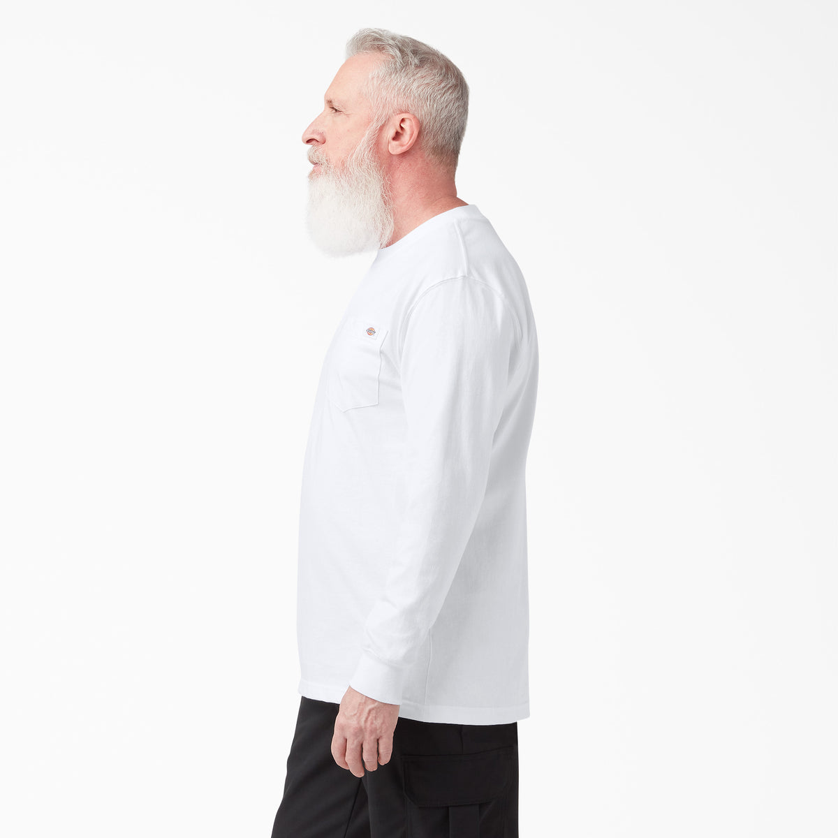 Dickies Men&#39;s Heavyweight Long Sleeve Crew Neck T-Shirt - Work World - Workwear, Work Boots, Safety Gear