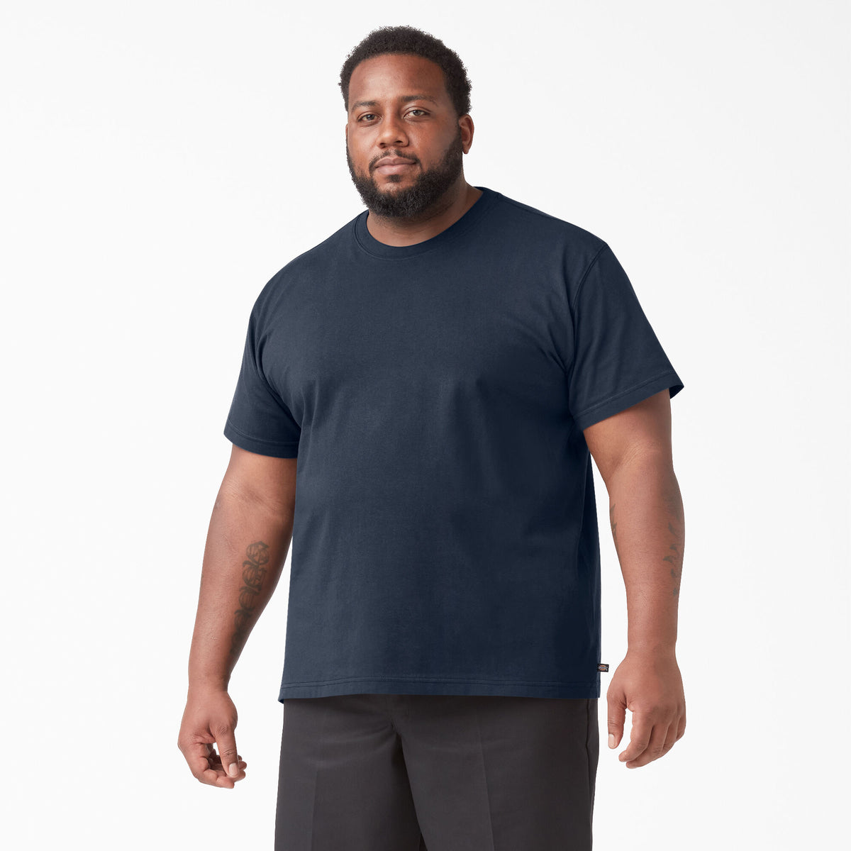 Dickies Men&#39;s Heavyweight Jersey Knit Short Sleeve T-Shirt - Work World - Workwear, Work Boots, Safety Gear