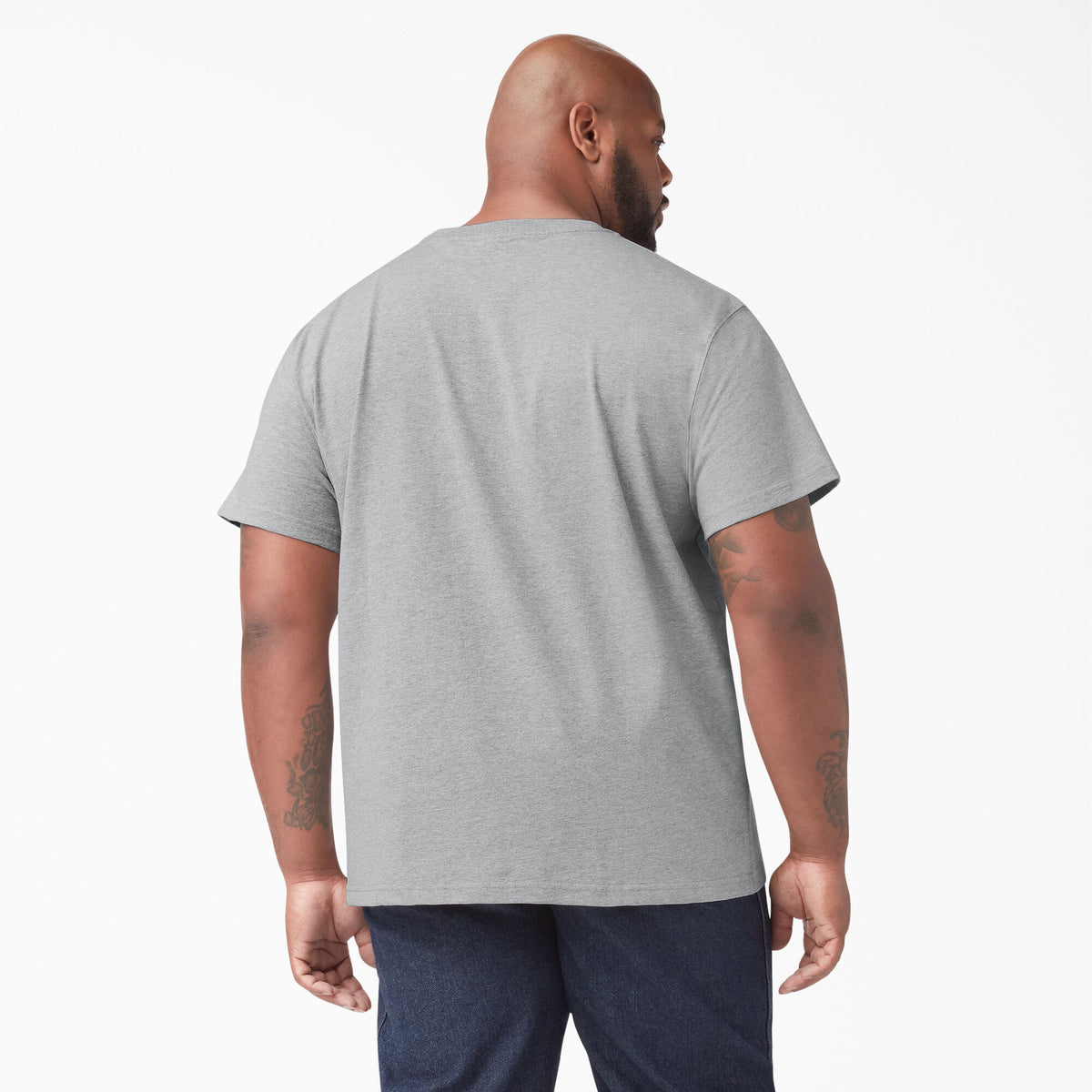 Dickies Men&#39;s Heavyweight Jersey Knit Short Sleeve T-Shirt - Work World - Workwear, Work Boots, Safety Gear