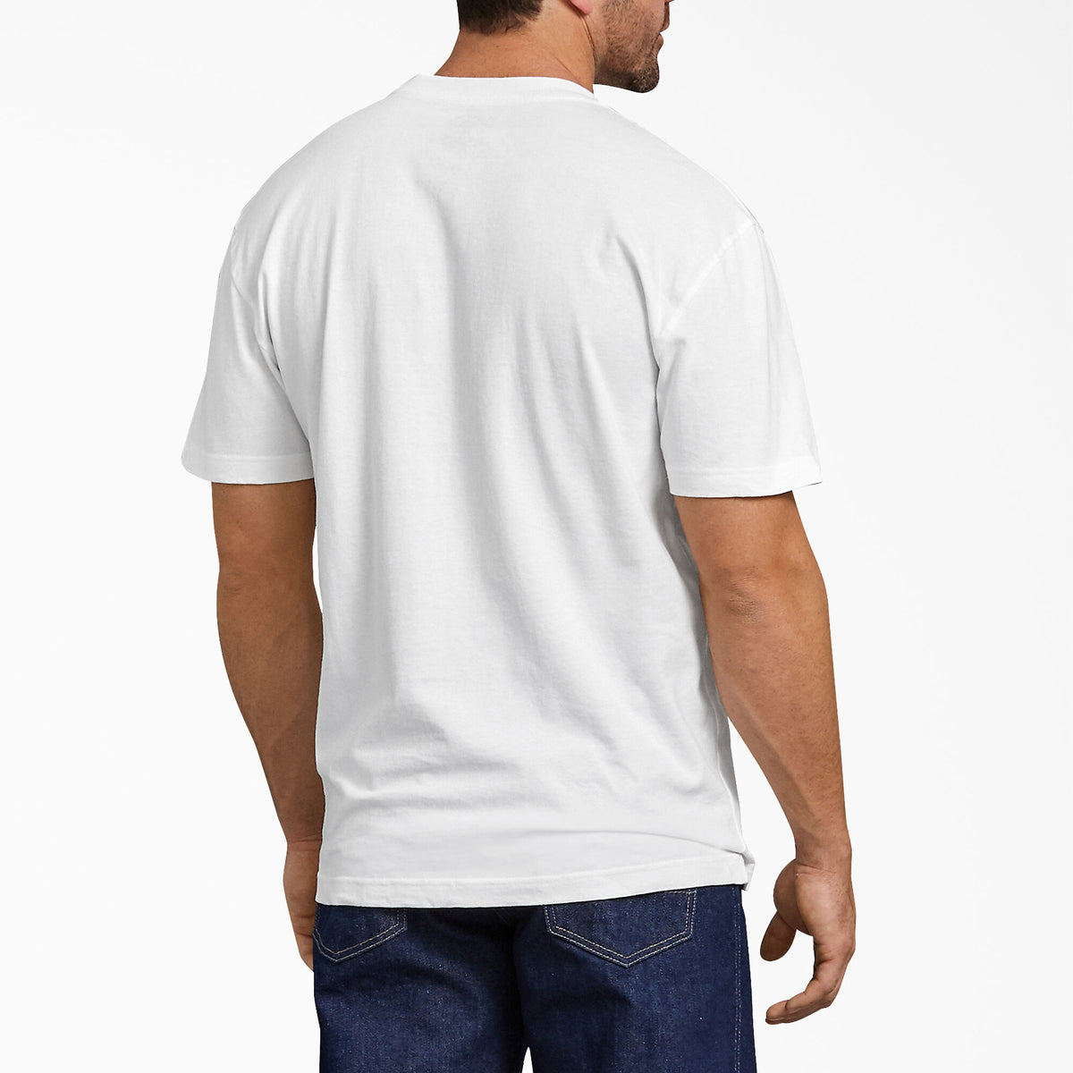 Dickies Men&#39;s Heavyweight Jersey Knit Short Sleeve T-Shirt - Work World - Workwear, Work Boots, Safety Gear
