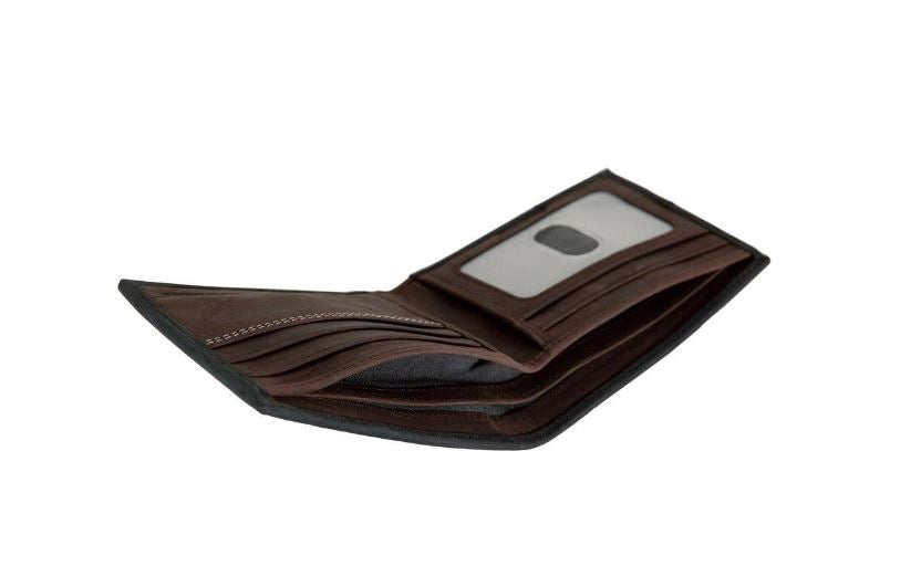 Wolverine I-90 DuraShocks® Bifold RFID Leather Wallet - Work World - Workwear, Work Boots, Safety Gear