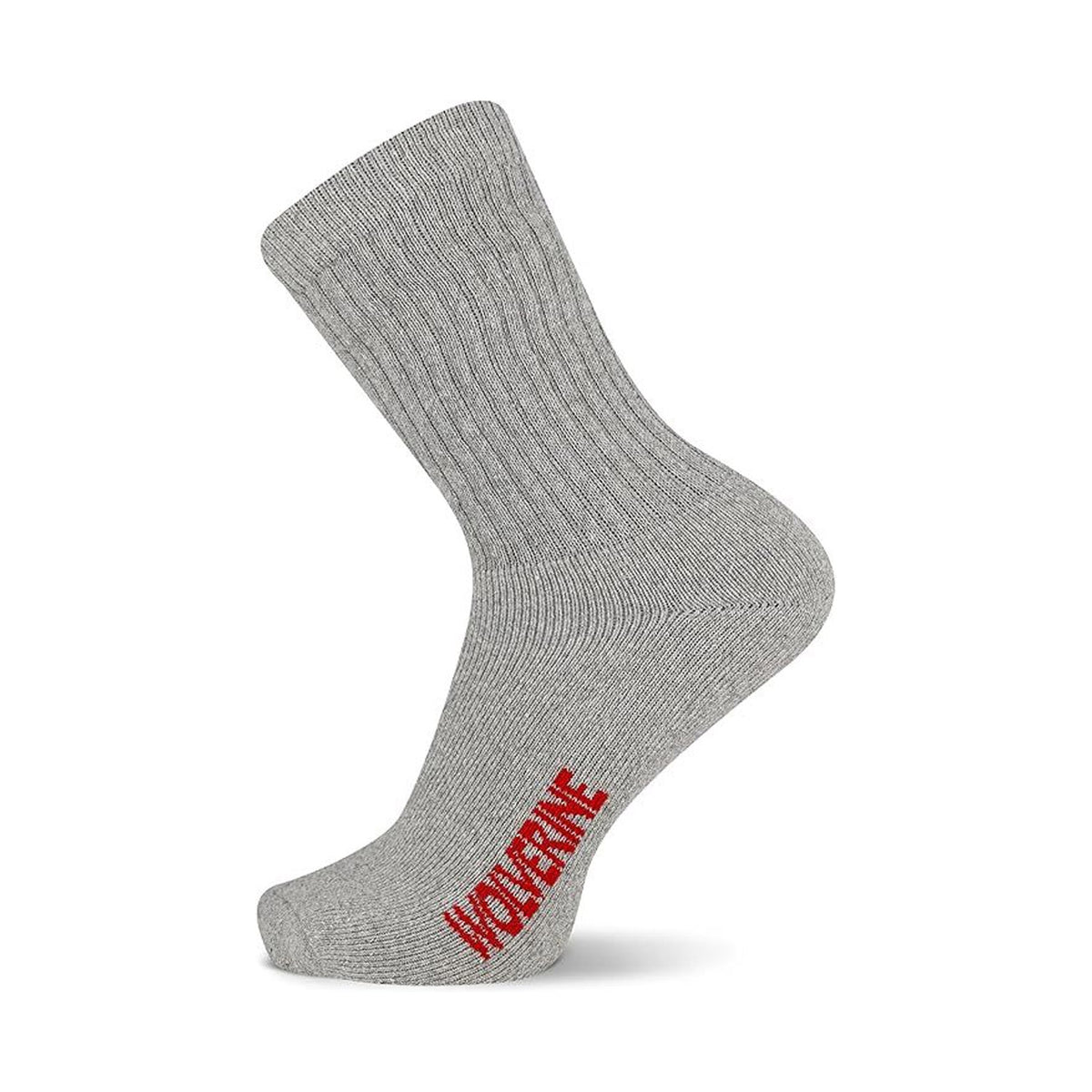 Wolverine Men&#39;s Cotton Boot Crew Sock (4-Pack) - Work World - Workwear, Work Boots, Safety Gear