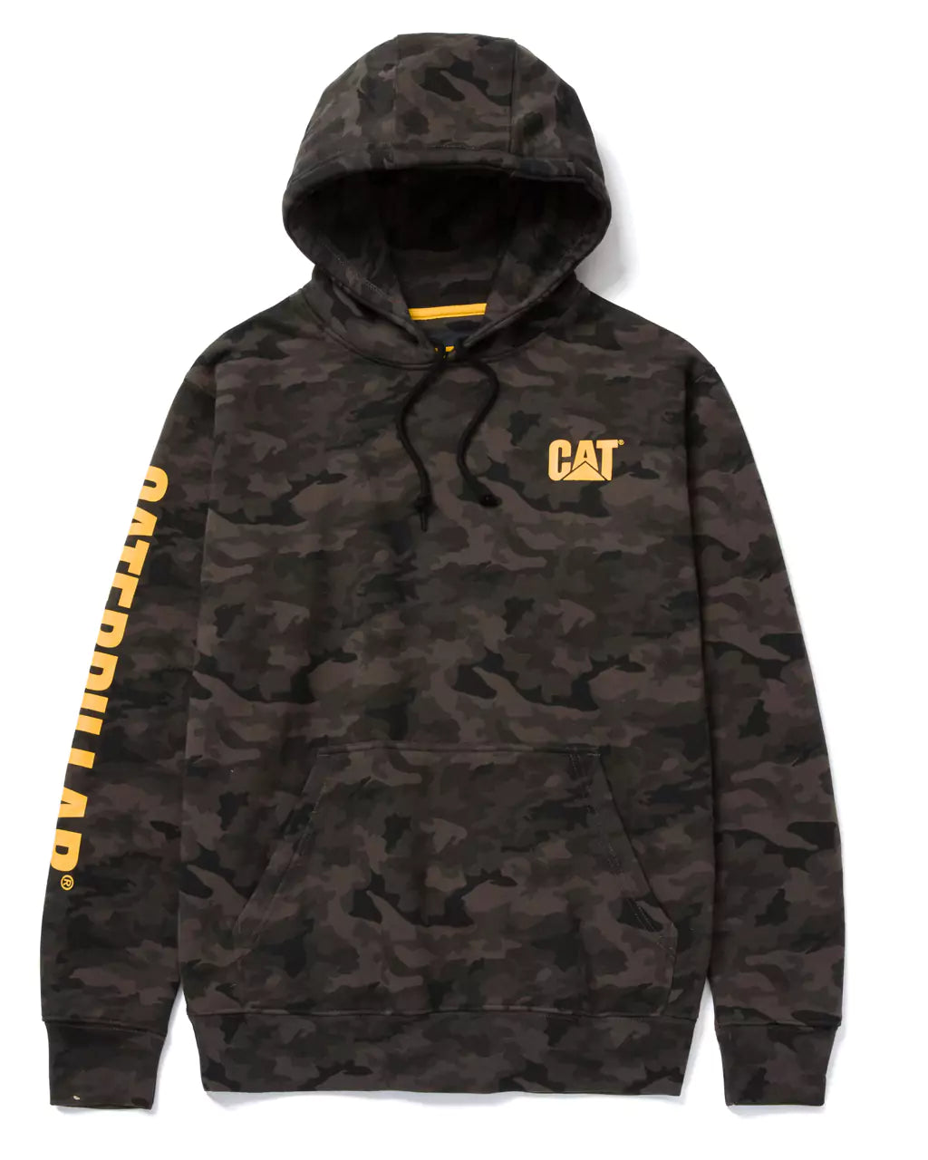 CAT Men&#39;s Banner Logo Hooded Sweatshirt - Work World - Workwear, Work Boots, Safety Gear