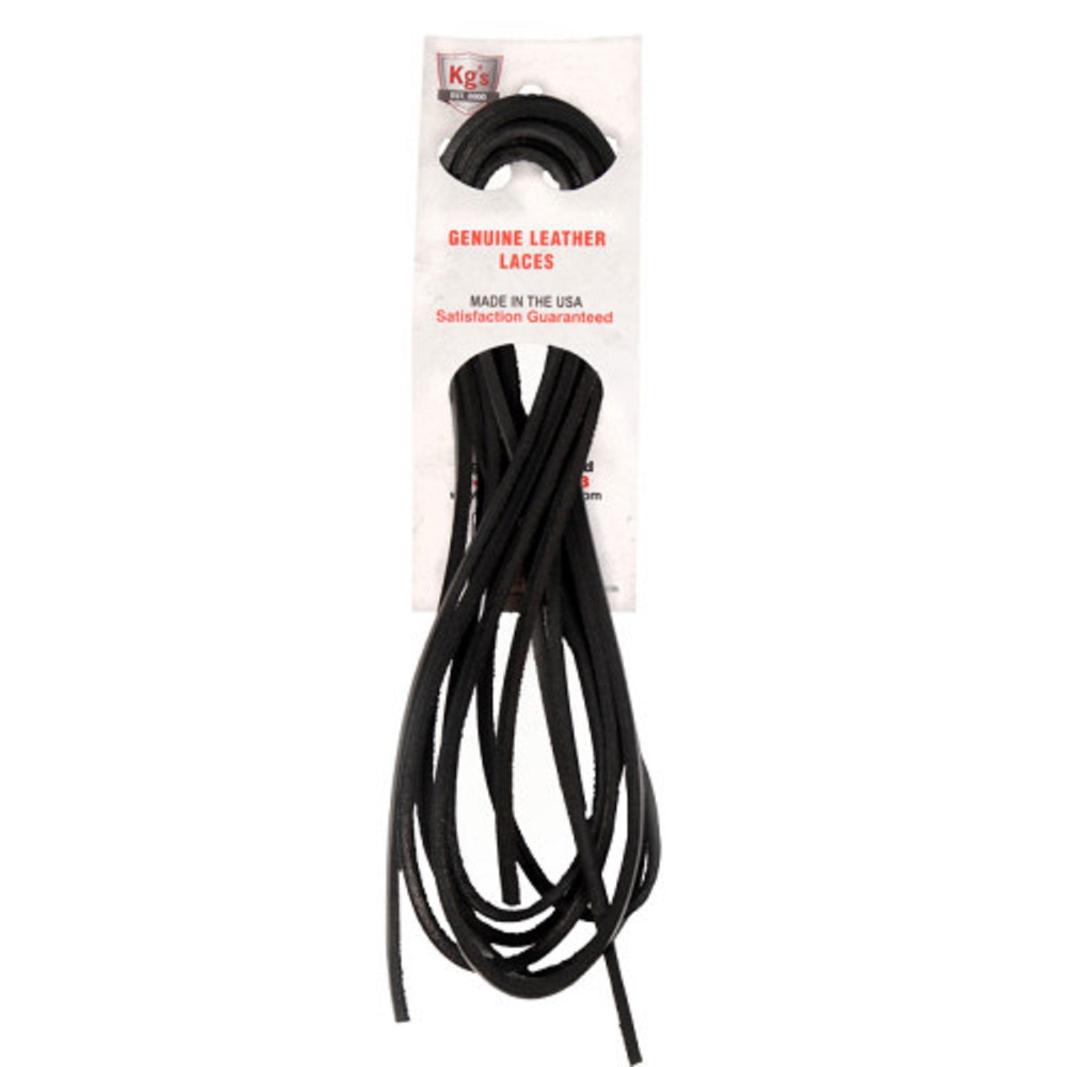 KG's Boot Guard Genuine Leather Laces - Work World - Workwear, Work Boots, Safety Gear