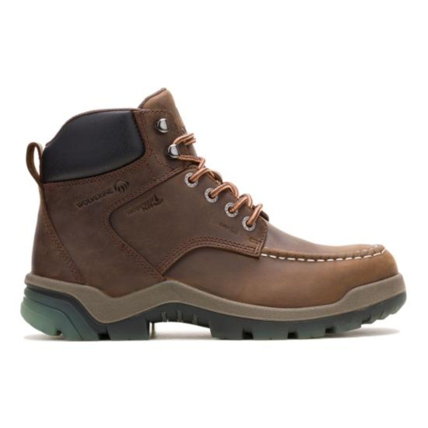 Wolverine Men's Vantage Hyprest 6" Waterproof EH Moc Comp Toe Boot - Work World - Workwear, Work Boots, Safety Gear