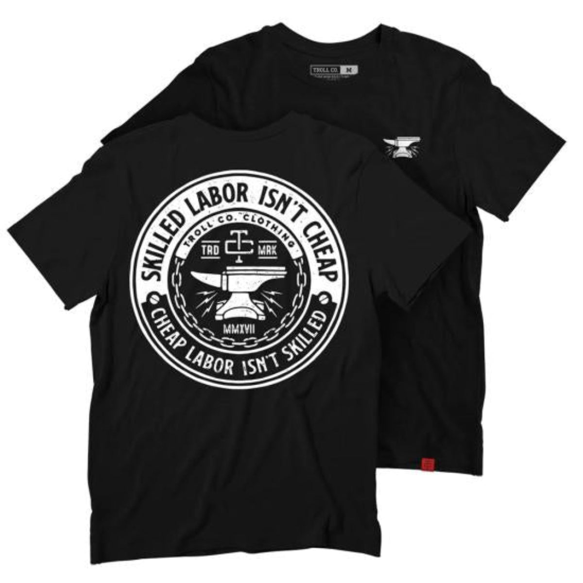 Troll Co. Men&#39;s &quot;Skilled Labor Isn&#39;t Cheap&quot; Short Sleeve T-Shirt - Work World - Workwear, Work Boots, Safety Gear