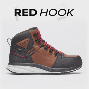 KEEN Utility Men's Red Hook Waterproof Carbon Fiber Toe Work Boot - Work World - Workwear, Work Boots, Safety Gear