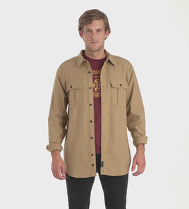 Thorogood Men's Heavyweight Brushed Flannel Button-Down Long Sleeve Work Shirt - Work World - Workwear, Work Boots, Safety Gear
