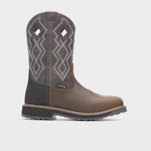 Wolverine Men's Rancher Pro 10" Waterproof Western Boot - Work World - Workwear, Work Boots, Safety Gear