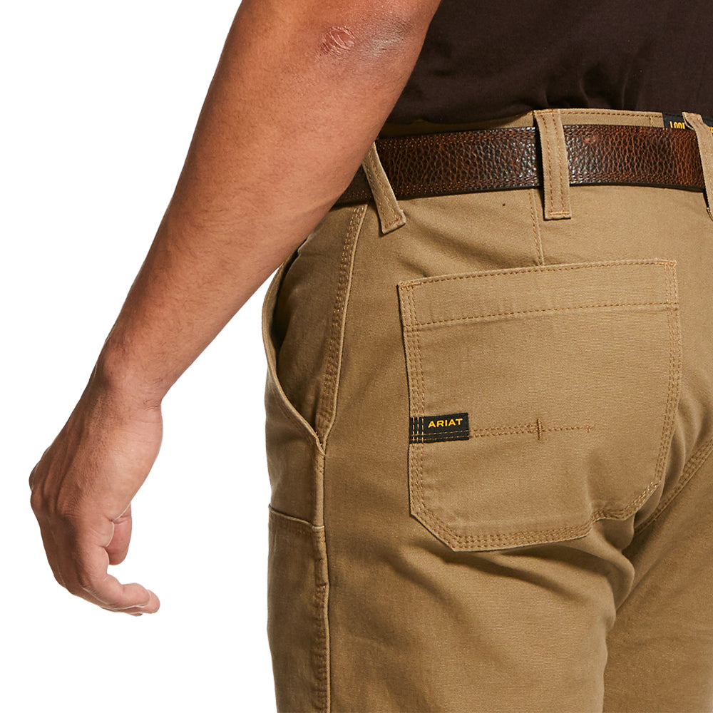 Ariat Men&#39;s Rebar M4 DuraStretch Made Tough Double-Front Straight Leg Pant - Work World - Workwear, Work Boots, Safety Gear