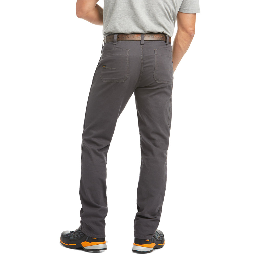 Ariat Men&#39;s Rebar M4 DuraStretch Made Tough Double-Front Straight Leg Pant - Work World - Workwear, Work Boots, Safety Gear