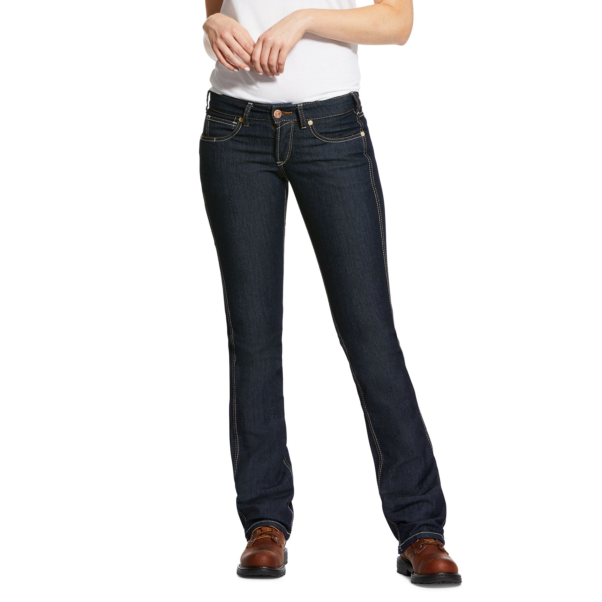 Ariat Women's Rebar DuraStretch Raven Denim Pant - Work World - Workwear, Work Boots, Safety Gear