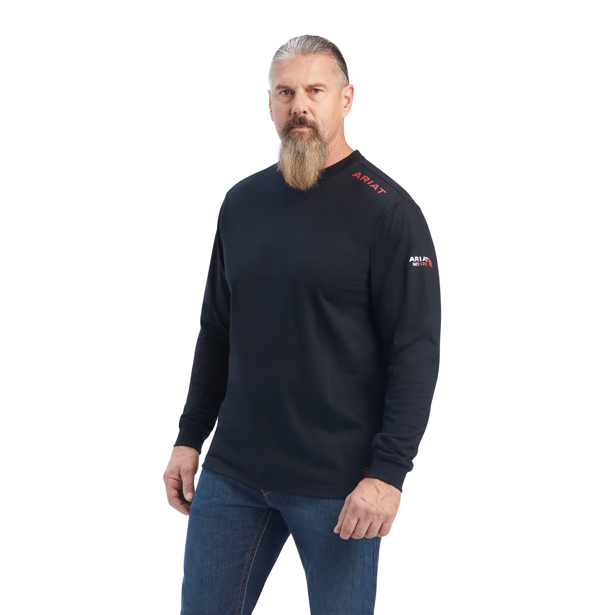 Ariat Men's FR Born For This Graphic Long Sleeve T-Shirt - Work World - Workwear, Work Boots, Safety Gear