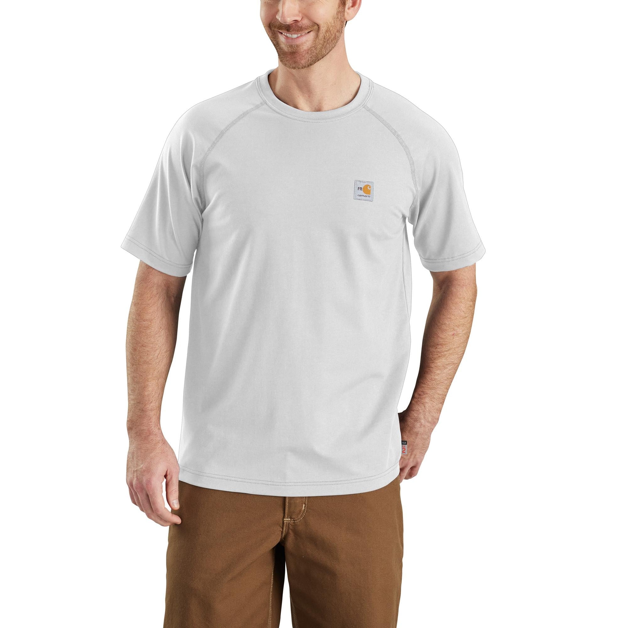 Carhartt Men's Flame Resistant Force Short Sleeve T-Shirt - Work World - Workwear, Work Boots, Safety Gear