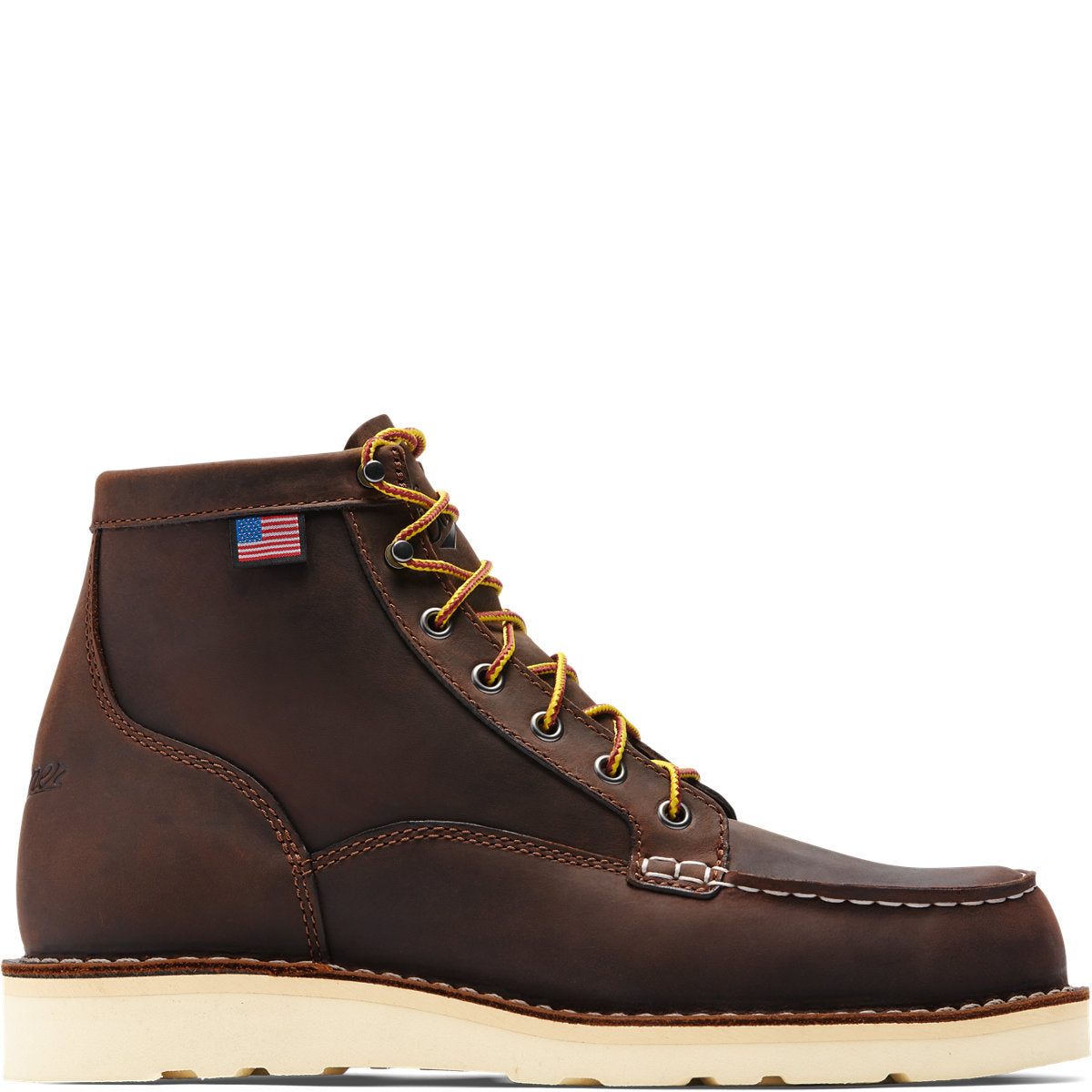 Danner Men's Bull Run 6" EH Moc Toe Work Boot - Work World - Workwear, Work Boots, Safety Gear