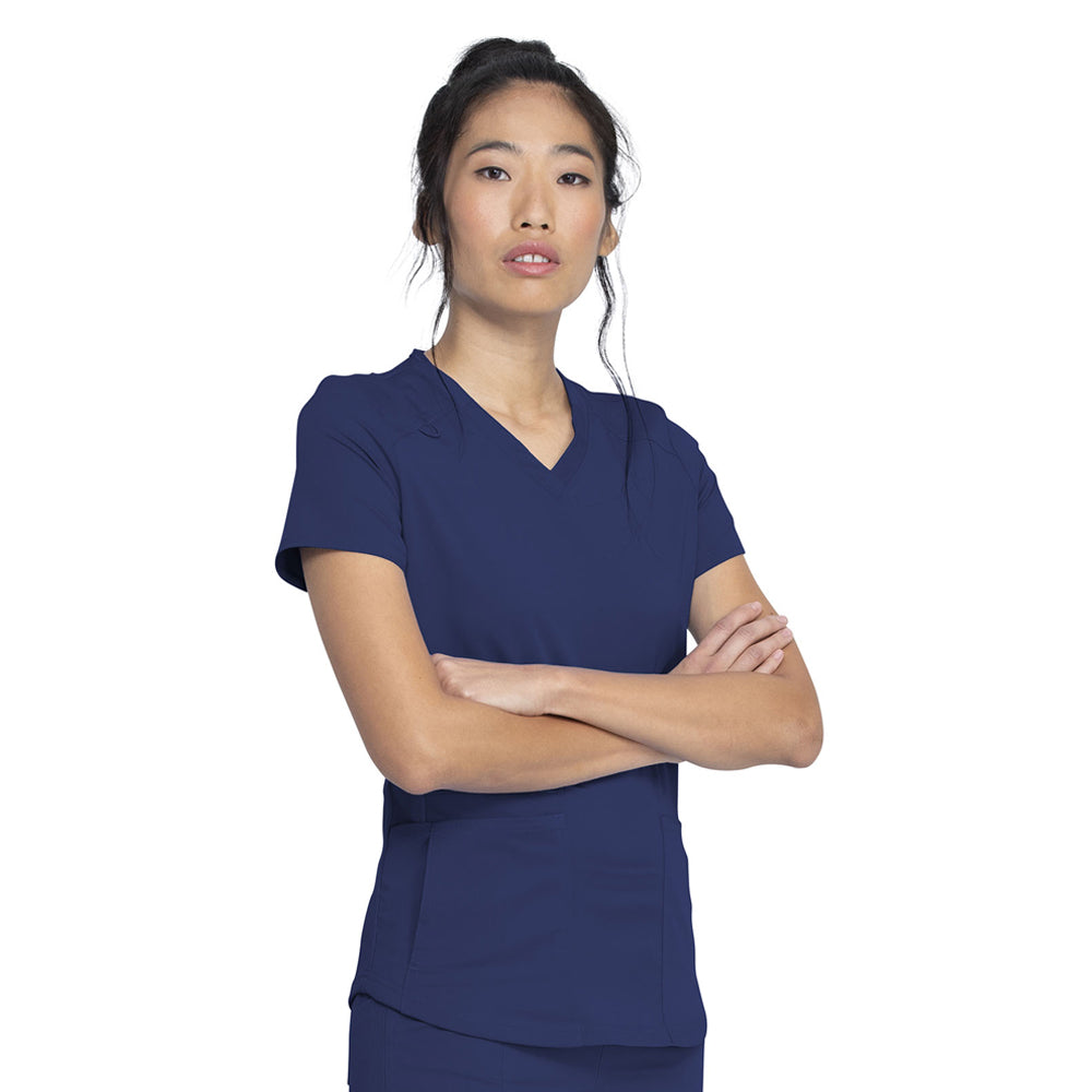 Dickies Women&#39;s V-Neck Scrub Top - Work World - Workwear, Work Boots, Safety Gear