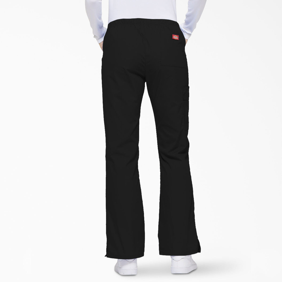 Dickies Women&#39;s Mid-Rise Drawstring Cargo Scrub Pant - Work World - Workwear, Work Boots, Safety Gear