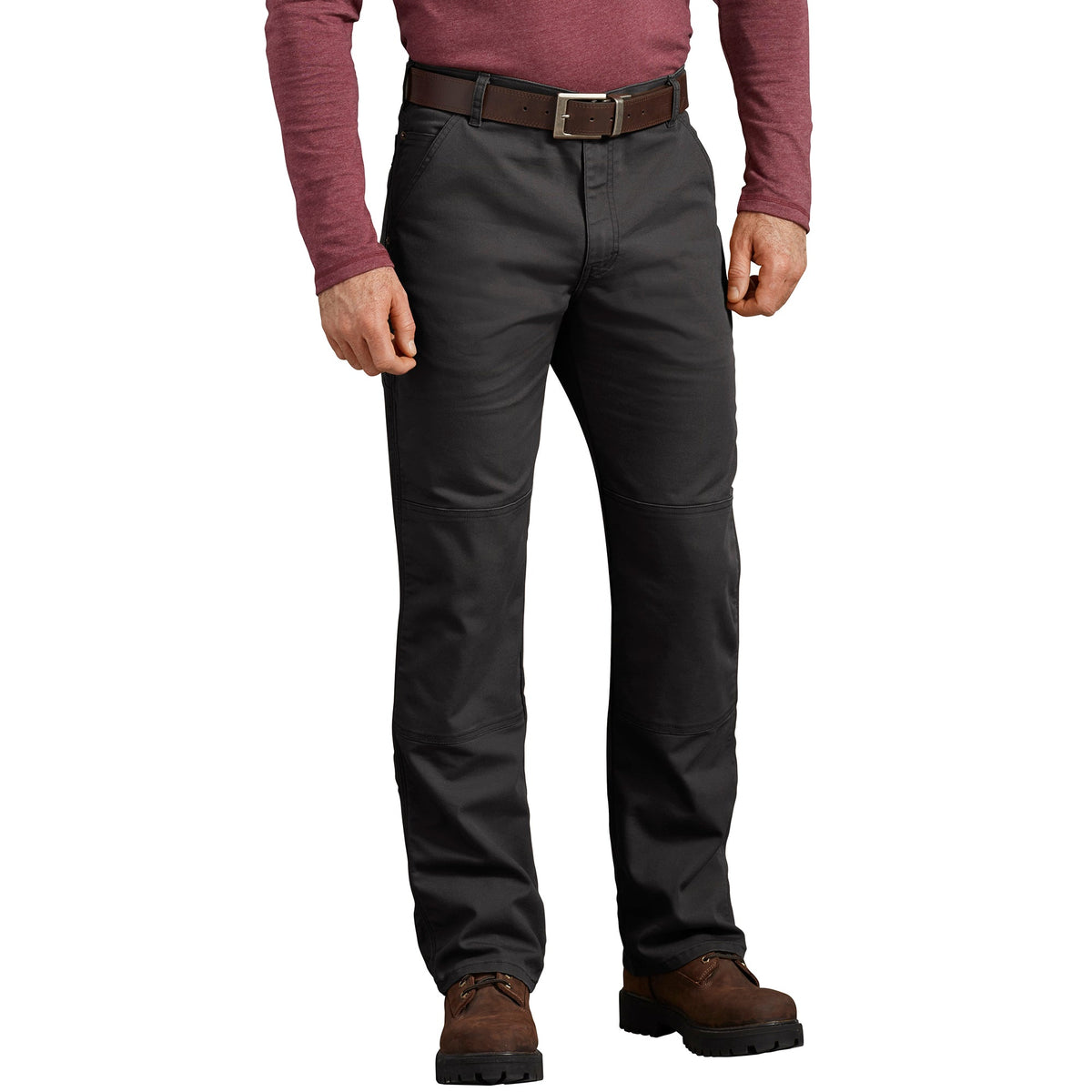 Dickies Men&#39;s Regular Fit Duck Double Knee Pant - Work World - Workwear, Work Boots, Safety Gear