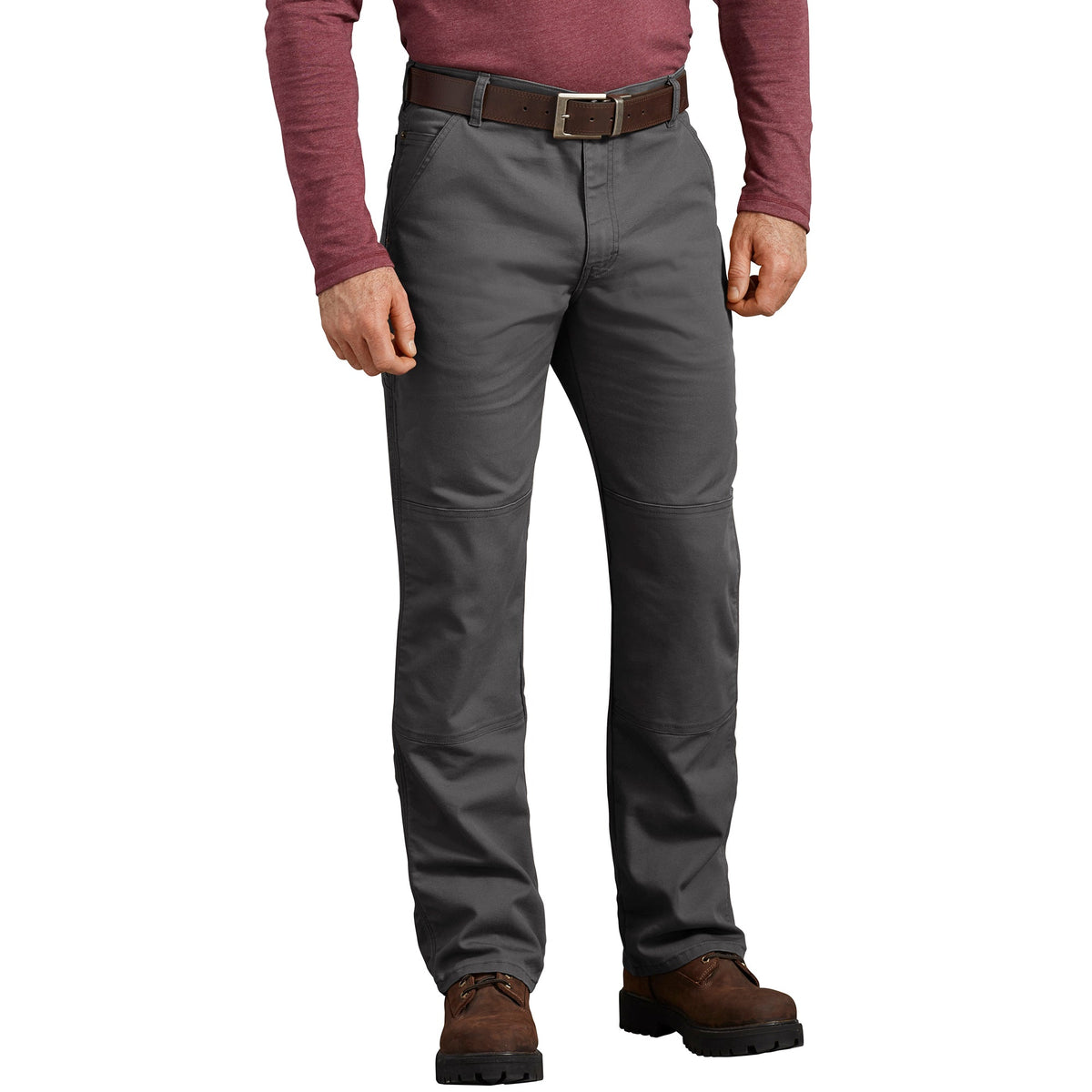 Dickies Men&#39;s Regular Fit Duck Double Knee Pant - Work World - Workwear, Work Boots, Safety Gear