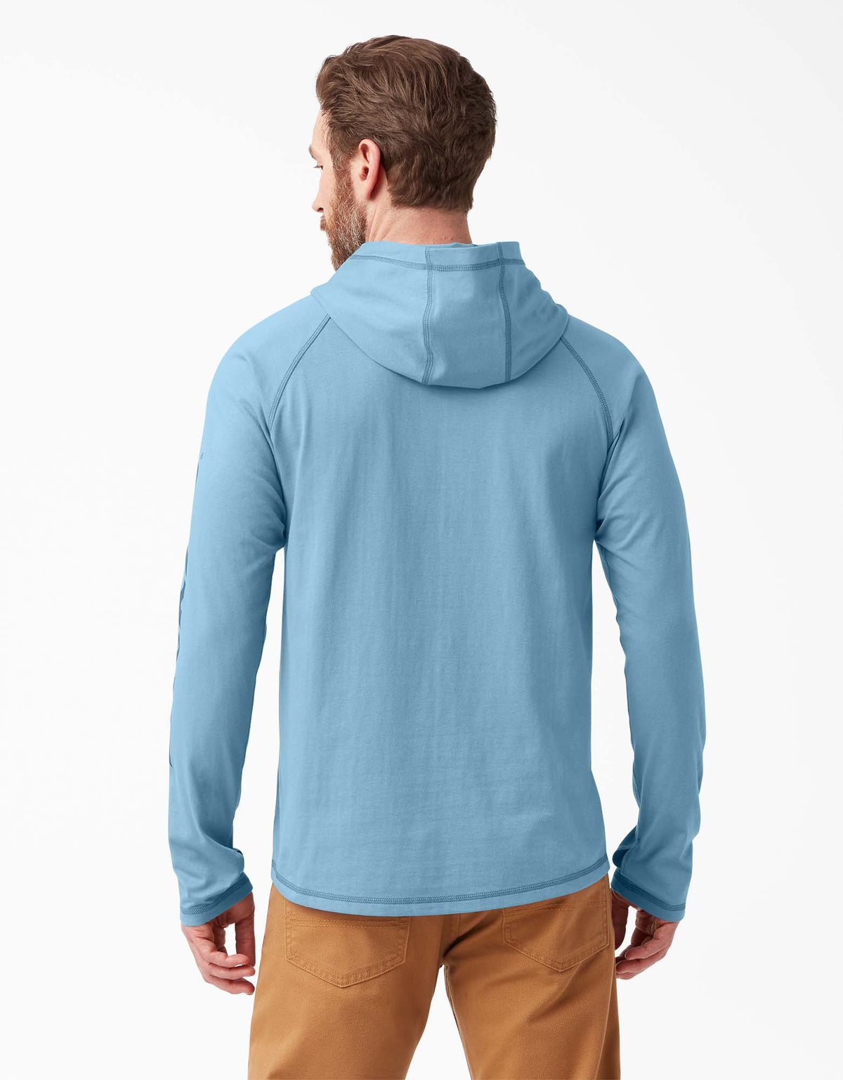 Dickies Men&#39;s Cooling Hooded Long Sleeve Performance Sun Shirt - Work World - Workwear, Work Boots, Safety Gear