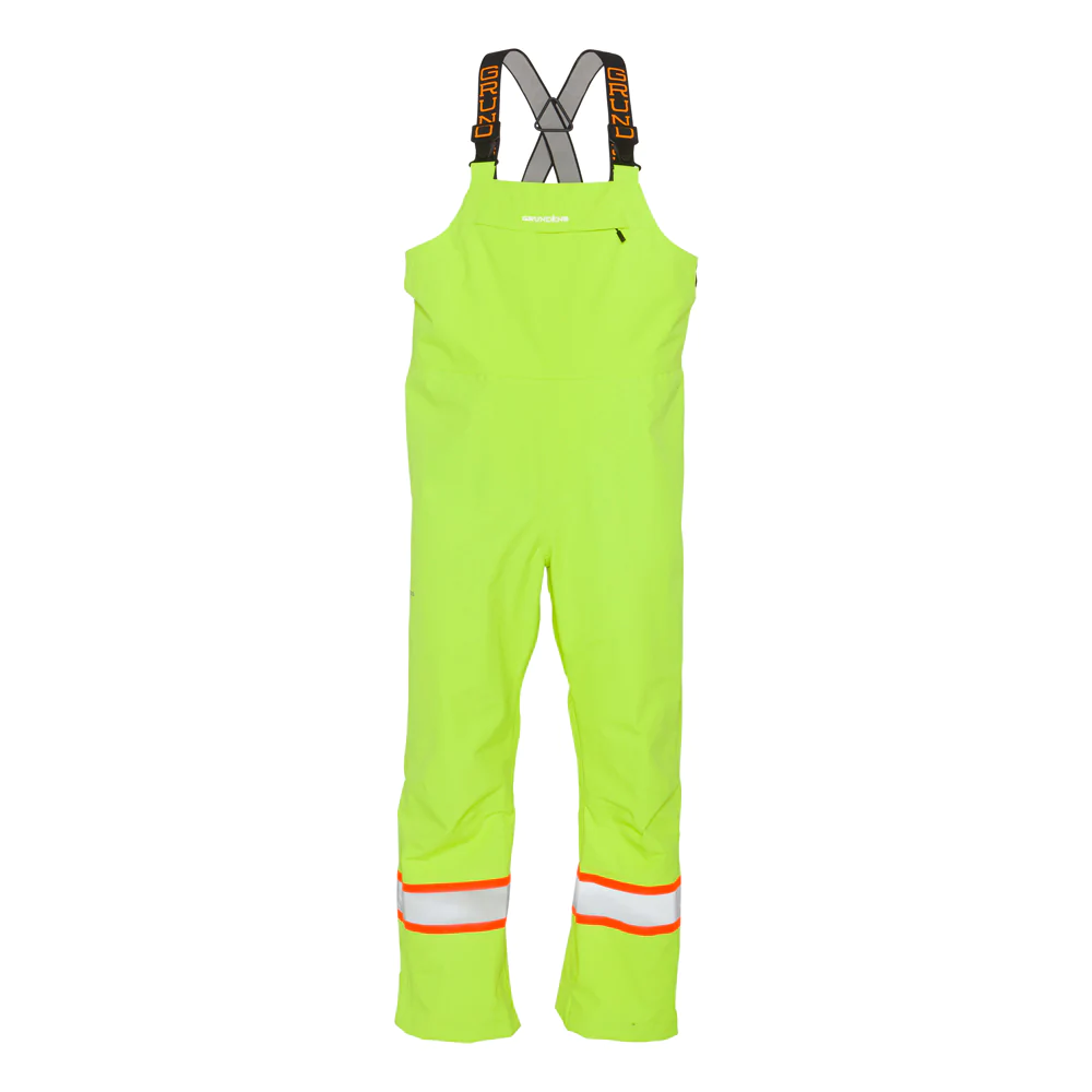 Grundéns Men&#39;s Full Share Waterproof CSA Reflective Bib Pant - Work World - Workwear, Work Boots, Safety Gear