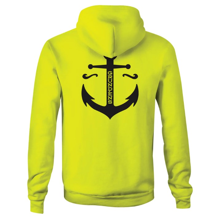 Grundéns Men&#39;s Displacement DWR Graphic Hoodie - Work World - Workwear, Work Boots, Safety Gear