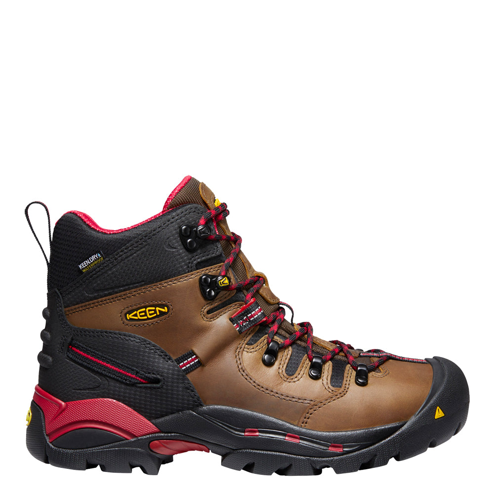 KEEN Utility Men&#39;s Pittsburgh 6&quot; Waterproof Steel Toe Work Boot - Work World - Workwear, Work Boots, Safety Gear