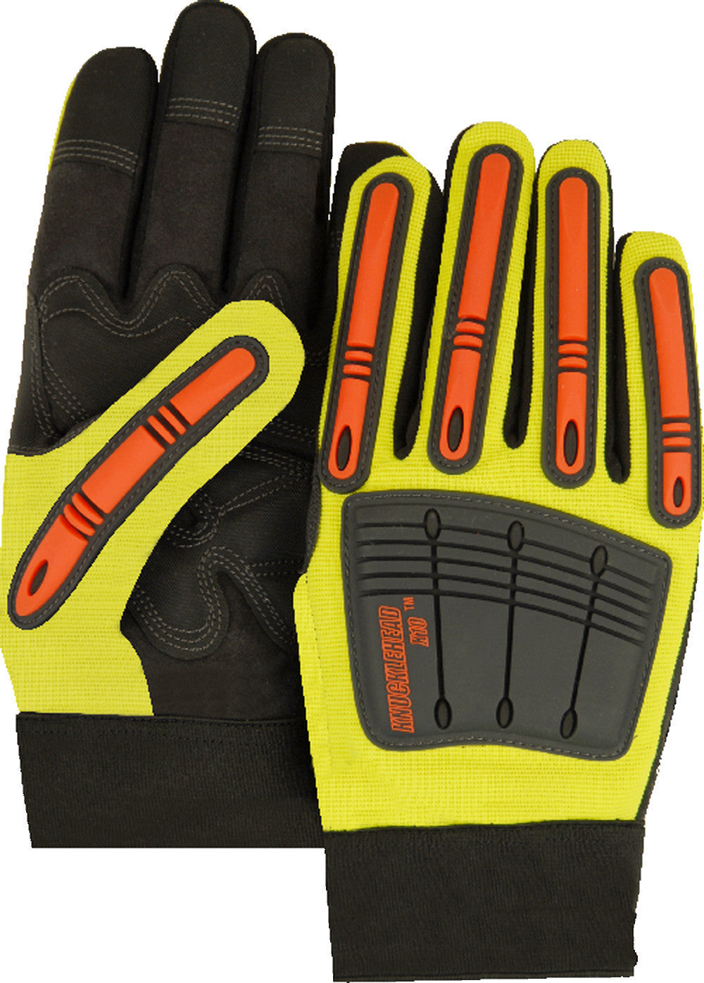 Majestic Knucklehead X10 Armor Skin Hi-Vis Mechanics Glove - Work World - Workwear, Work Boots, Safety Gear