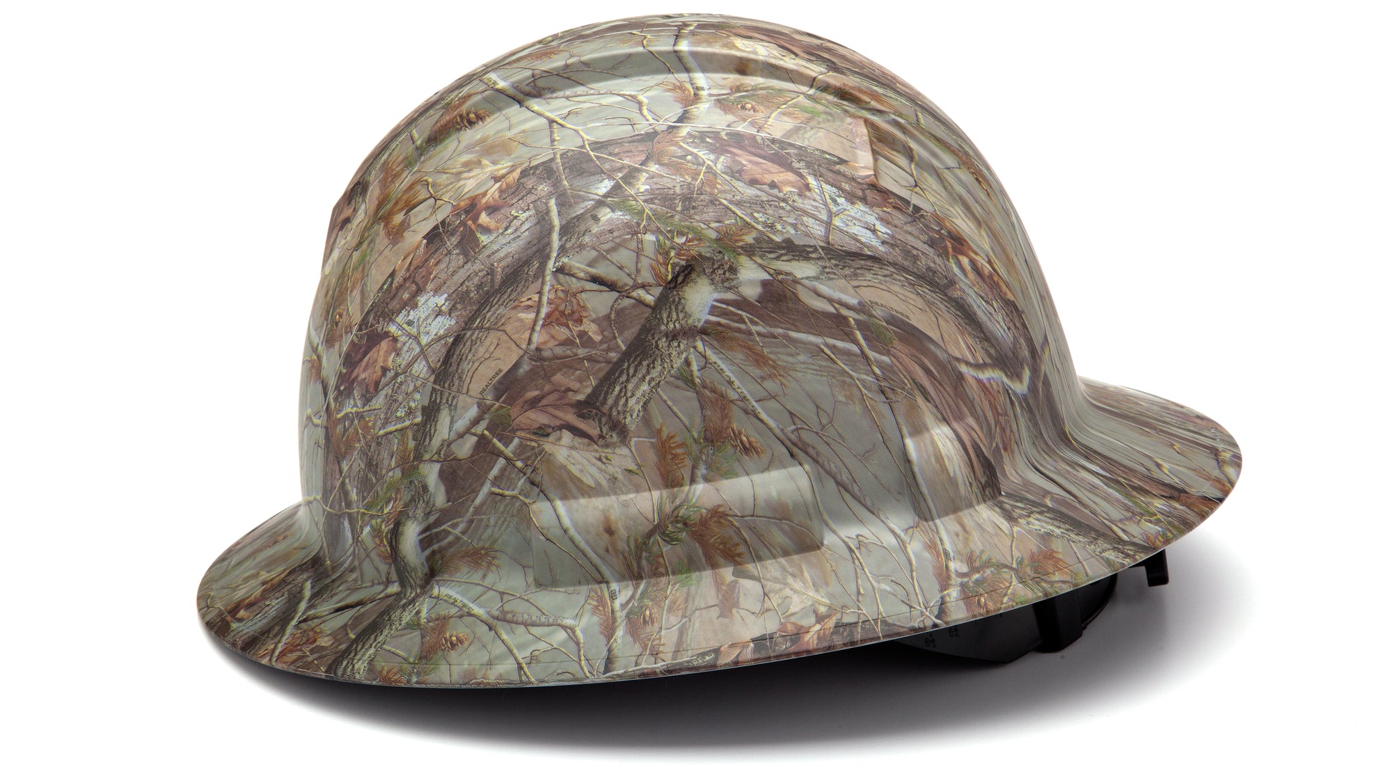 Pyramex Full Brim Graphite Hard Hat_Camo Matte - Work World - Workwear, Work Boots, Safety Gear