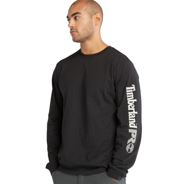 Timberland PRO Men&#39;s Core Logo Long Sleeve T-Shirt - Work World - Workwear, Work Boots, Safety Gear