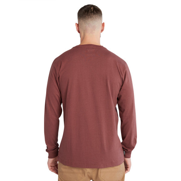 Timberland PRO Men&#39;s Core Logo Long Sleeve T-Shirt - Work World - Workwear, Work Boots, Safety Gear