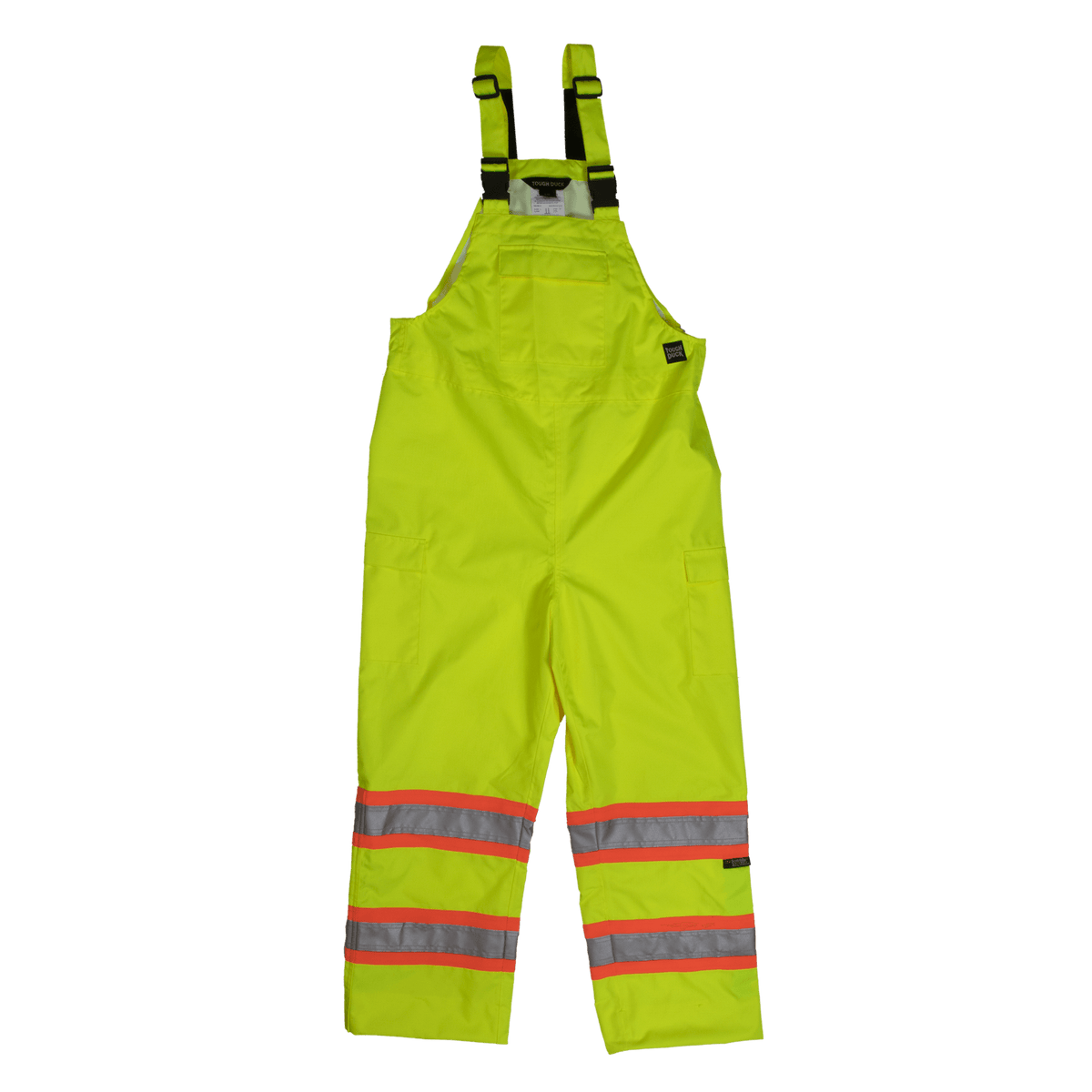Tough Duck Class E Hi-Vis Waterproof Safety Rain Bib Overall - Work World - Workwear, Work Boots, Safety Gear
