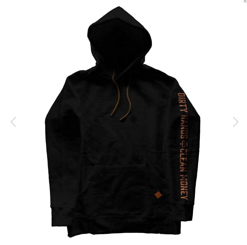 Troll Co. Men's Drudge "Dirty Hands Clean Money" Hoodie - Work World - Workwear, Work Boots, Safety Gear