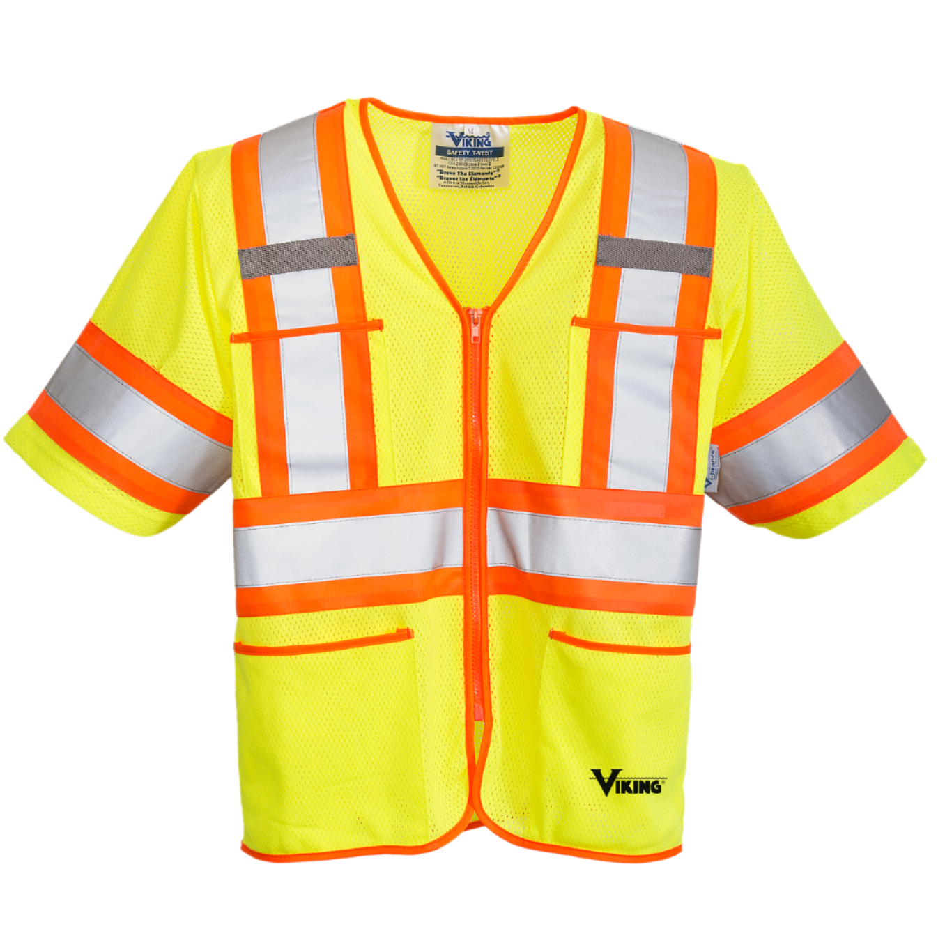 Viking® Men's Hi-Vis T-Shirt Vest_Green - Work World - Workwear, Work Boots, Safety Gear