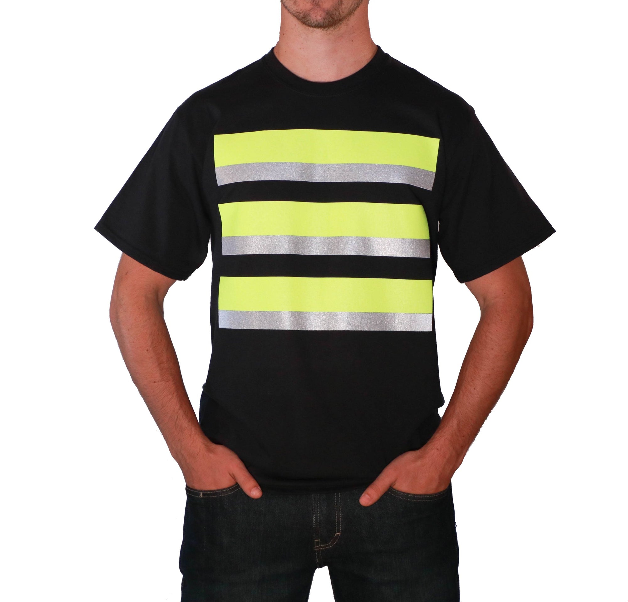 Whistle Workwear Safety Short Sleeve T-Shirt_Black - Work World - Workwear, Work Boots, Safety Gear