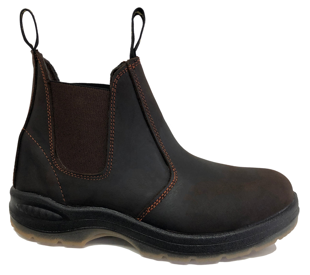 Work Zone Unisex Elastic Pull-on 6&quot; Soft Toe Work Boot - Work World - Workwear, Work Boots, Safety Gear