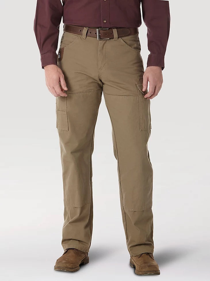 Wrangler® RIGGS Workwear® Men&#39;s Ripstop Ranger Pant_Bark - Work World - Workwear, Work Boots, Safety Gear