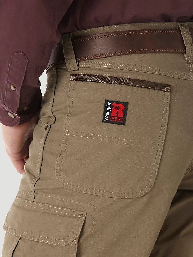 Wrangler® RIGGS Workwear® Men&#39;s Ripstop Ranger Pant_Bark - Work World - Workwear, Work Boots, Safety Gear