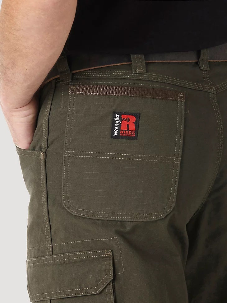 Wrangler® RIGGS Workwear® Men&#39;s Ripstop Ranger Pant_Loden - Work World - Workwear, Work Boots, Safety Gear