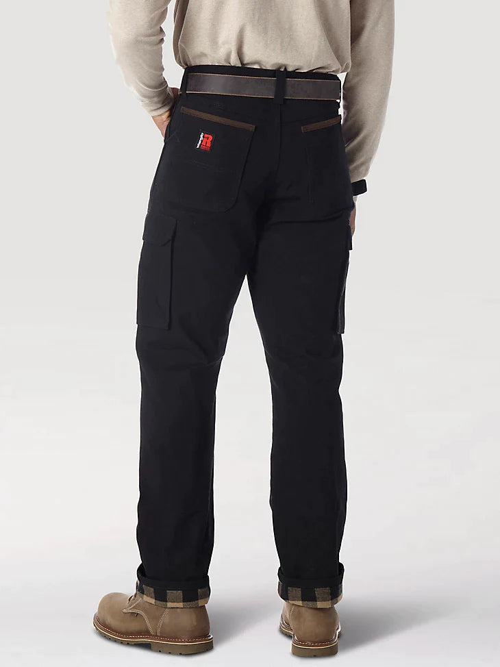 Wrangler® RIGGS® Men&#39;s Lined Ripstop Ranger Pant_Black - Work World - Workwear, Work Boots, Safety Gear