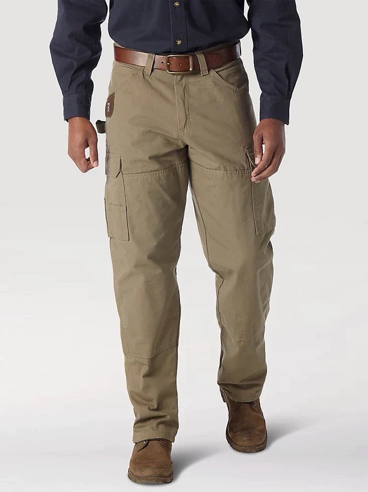 Wrangler® RIGGS® Men&#39;s Lined Ripstop Ranger Pant_Bark - Work World - Workwear, Work Boots, Safety Gear