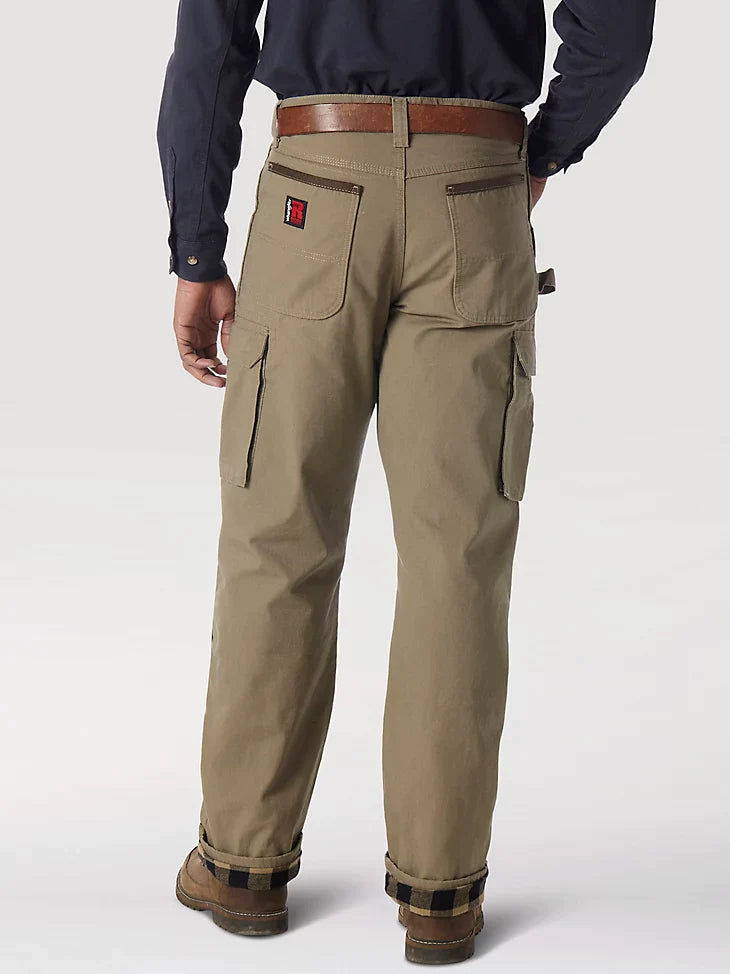 Wrangler® RIGGS® Men&#39;s Lined Ripstop Ranger Pant_Bark - Work World - Workwear, Work Boots, Safety Gear