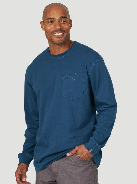 Wrangler RIGGS Performance Pocket Long Sleeve T-Shirt - Work World - Workwear, Work Boots, Safety Gear